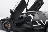 AUTOart 2009 Lamborghini Lamborghini Murciélago 670-4 SV - MATT BLACK - Black Matt