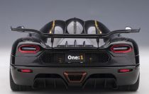 AUTOart  Koenigsegg Koenigsegg ONE:1 - CARBON / ORANGE - Carbon Fibre