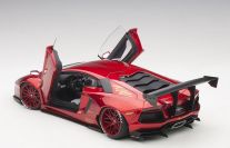 AUTOart  Lamborghini Lamborghini Aventador LB Works - RED MET - Red Metallic