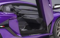 AUTOart  Lamborghini Lamborghini Aventador SVJ - VIOLA PASIFAE - Red Matt