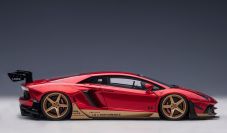 AUTOart 65535 Lamborghini Lamborghini Aventador LB Works - RED / GOLD - Red