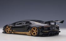 AUTOart  Lamborghini Lamborghini Aventador LB Works - BALCK / GOLD - Black / Gold