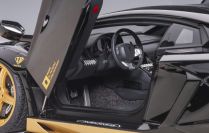 AUTOart  Lamborghini Lamborghini Aventador LB Works - BALCK / GOLD - Black / Gold