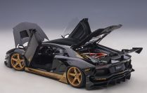 AUTOart  Lamborghini Lamborghini Aventador LB Works - BALCK / GOLD - Black / Gold