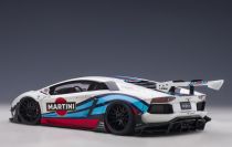 AUTOart  Lamborghini Lamborghini Aventador LB Works - MARTINI - White / Blue