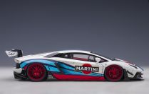 AUTOart  Lamborghini Lamborghini Aventador LB Works - MARTINI - White / Blue