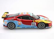 BBR Models  Ferrari Ferrari F430 GT2 - 24h Le Mans 2007 #82 - Red / Blue