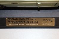 MG Model  Ferrari Ferrari 340 Mexico Spider - GREEN / SILVER - #01/02 Red Matt