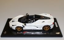 BBR Models  Ferrari Ferrari LaFerrari Aperta - JUVENTUS VERSION - #01 - White