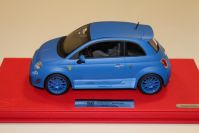 BBR / Blue Moon 2010 Fiat Fiat Abarth 695 Tributo Ferrari - MATT BLUE - Red Matt