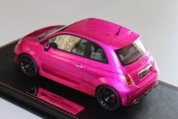 BBR Models 2010 Fiat Fiat Abarth 695 Tributo Ferrari - PINK FLASH - Pink Flash