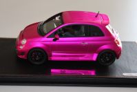 BBR Models 2010 Fiat Fiat Abarth 695 Tributo Ferrari - PINK FLASH - Pink Flash