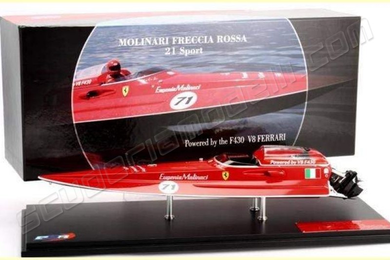 BBR Models Ferrari - Molinari Freccia Rossa Race Boat