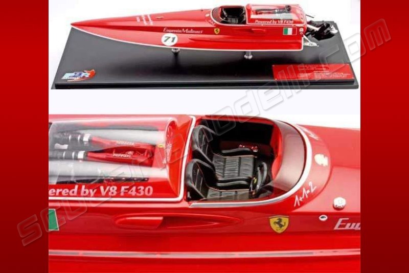 BBR Models Ferrari - Molinari Freccia Rossa Race Boat