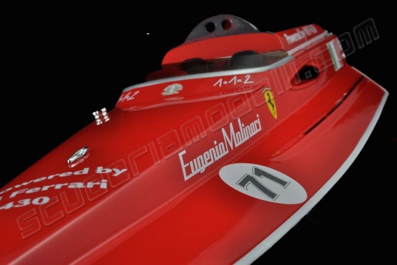 BBR Models Ferrari - Molinari Freccia Rossa Race Boat