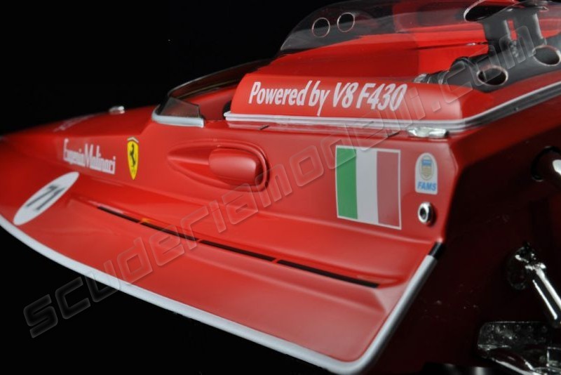 BBR Models Ferrari - Molinari Freccia Rossa Race Boat