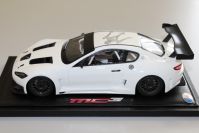 BBR Models 2013 Maserati Maserati Gran Turismo G3 - WHITE - White