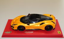 BBR Models  Ferrari Ferrari 488 PISTA - YELLOW TRISTRATO / PRO Yellow Tristrato / Black