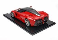 BBR Models 2013 Ferrari Ferrari LaFerrari - RED / BLACK - Red / Black Roof