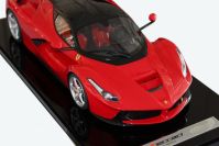 BBR Models 2013 Ferrari Ferrari LaFerrari - RED / CARBON - Red / Carbon Roof