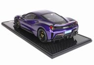 BBR Models  Ferrari 12 Ferrari 488 PISTA - VIOLA AL HUMAD - Violet Metallic