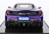 BBR Models  Ferrari 12 Ferrari 488 PISTA - VIOLA AL HUMAD - Violet Metallic