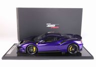 BBR Models  Ferrari 12 Ferrari 488 PISTA - VIOLA AL HUMAD - Violet Metallic