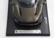 BBR Models Ferrari # Ferrari Daytona SP3 - BLACK GOLD GLOSS CARBON - Black / Gold