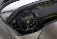 BBR Models Ferrari # Ferrari Daytona SP3 - BLACK GOLD GLOSS CARBON - Black / Gold