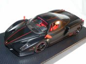 BBR Models 2002 Ferrari Ferrari F140 ENZO - BLACK MATT - ENZO CLUB - Black Matt