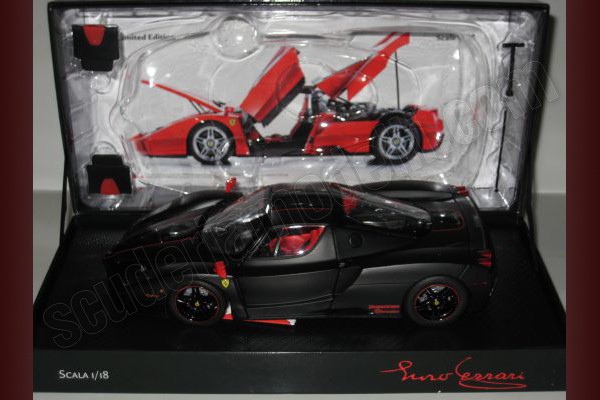 BBR Models 2002 Ferrari Ferrari F140 ENZO - BLACK MATT - ENZO CLUB - Black Matt