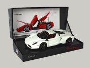 BBR Models 2004 Ferrari Ferrari F140 ENZO - WHITE AVUS - White Avus