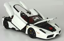 BBR Models 2004 Ferrari Ferrari F140 ENZO - WHITE AVUS - White Avus