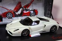 BBR Models 2004 Ferrari FERRARI F140 ENZO - WHITE MICALIZZATO - Pearl White