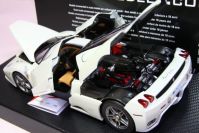 BBR Models 2004 Ferrari FERRARI F140 ENZO - WHITE MICALIZZATO - Pearl White