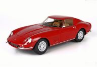 BBR Models 1965 Ferrari Ferrari 275 GTB - RED - Dispaly Case - Red