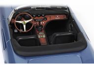 BBR Models 1966 Ferrari Ferrari 365 California - LIGHT METALL BLUE - Light Blue