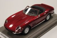 BBR Models 1967 Ferrari Ferrari 275 GTS/4 NART - WEIN RED METALLIC - Red Metallic