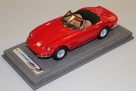 BBR Models 1967 Ferrari Ferrari 275 GTS/4 NART - RED - With Display Case Red