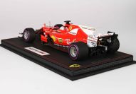 BBR Models  Ferrari Ferrari SF70-H - Start Race - S. Vettel Red