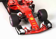 BBR Models  Ferrari Ferrari SF70-H - Start Race - K. Raikkonen Red