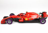 BBR Models  Ferrari Ferrari SF71-H - GP Canada 2018 - Kimi Raikkonen Red