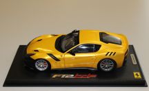 BBR Models  Ferrari Ferrari F12 TDF TEST - GIALLO TRISTRATTO Yellow Tristrato / Black