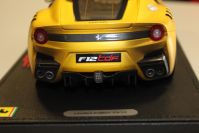 BBR Models  Ferrari Ferrari F12 TDF TEST - GIALLO TRISTRATTO Yellow Tristrato / Black