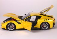 BBR Models  Ferrari Ferrari F12 TDF - GIALLO TRISTRATO - Yellow Metallic