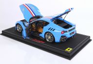 BBR Models  Ferrari Ferrari F12 TDF - LIGHT BLUE #171 - Light Blue