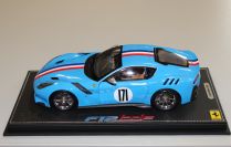 BBR Models  Ferrari Ferrari F12 TDF - LIGHT BLUE #171 - Light Blue