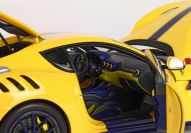 BBR Models  Ferrari Ferrari F12 TDF - YELLOW MODENA - BLUE - Yellow Modena