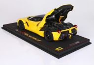 BBR Models  Ferrari Ferrari LaFerrari Die-Cast - GIALLO MODENA / MATT BLACK - Yellow Modena