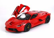 BBR Models  Ferrari Ferrari LaFerrari - ROSSO CORSA / YELLO Red